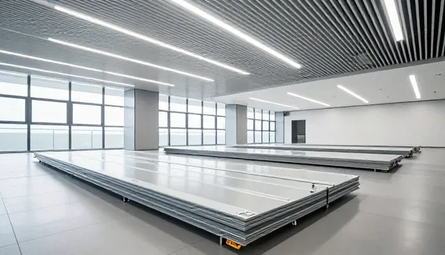 标准彩钢夹芯板在建筑防火场景中的应用解析